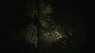 Resident Evil Villageescaping the guy with the spinning blades