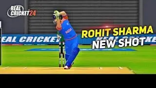 Rohit sharma sweep to fast bowler Real cricket24