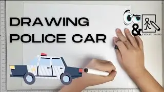 LET'S DRAW POLICE CAR 🚔