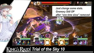 King's Raid - Trial Of the Sky 10 | After One Time Slow Removed