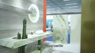 New collection green marble -Shangari green for your dream home