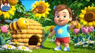 the bee goes buzzing | bee song for kids | nursery rhyme and kids song