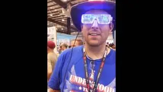 Macetech LED Glasses - very cool @ Maker Faire 2013
