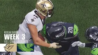 Saints vs. Seahawks | Madden NFL 26 Simulation | 2025-26 Season Week 3