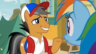 Quibble pants is a biggest Fan of buckball - MY little pony: FIM Season 9 episode - 6(Common ground)
