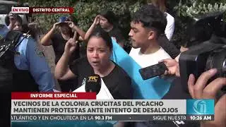 Informe Especial : desalojan familias en la capital de Honduras