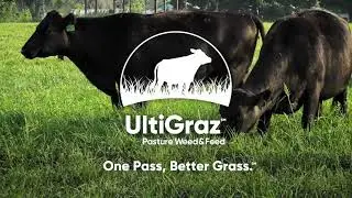 UltiGraz℠  Pasture Weed and Feed. One Pass. Better Grass℠