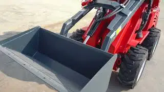 Mini skid steer loader, flexible and compact, easy to operate and cheap!#skidsteerloader #mini