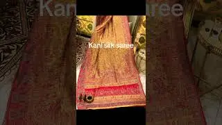 Kani silk saree | Indian saree | shakargah | silk saree | duppata | suits | Kashmiri suits|pure silk