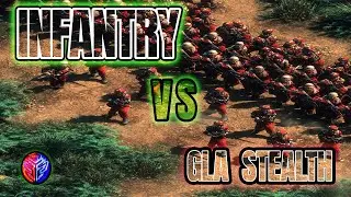 YOU CAN’T FIGHT WHAT YOU CAN’T SEE ⚠️ | CHINA INFANTRY vs GLA STEALTH