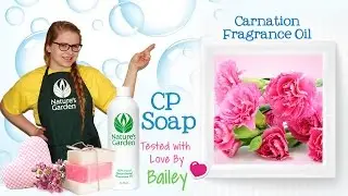 Soap Testing Carnation Fragrance Oil- Natures Garden