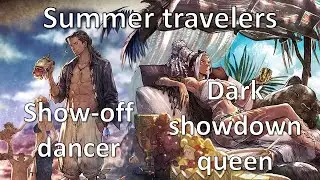 Summer travelers: Show-off dancer, Dark showdown queen | Octopath Traveler: COTC