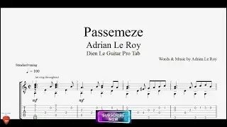 Passemeze With Guitar Tutorial TABs