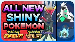 ALL SHINY POKEMON & COMPARISONS In Pokemon Scarlet And Violet - Every New Shiny Pokemon In Gen 9!