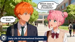 Real-life English Conversation ⭐ 15 Dialogues - Daily Life Of International Students 📚