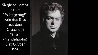 Siegfried Lorenz singt Mendelssohn: 