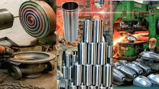 Incredible Vintage to Modern Manufacturing & Machining | Engine, Valves, Fuel Tank & Lathe Work