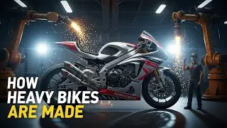 Inside Heavy Bike Factory: How Racing Bike Is Made Step‑by‑Step #HeavyBike #FactoryTour #HowItsMade