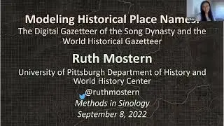 Ruth Mostern @PittTweet  