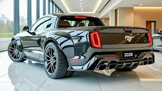 Ford Mustang Pickup 2026 &iexcl;Nadie Esperaba Esto! La Pickup M&aacute;s Salvaje de Ford 😱🔥