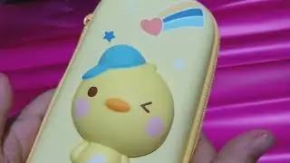 Unboxing Duck Squishy Pencil Case  ASMR #ToyFancy #asmr #unboxing