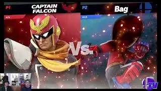 Shark Tank # 180 Winners Round 3 - HLB (Mii Brawler) Vs. MFA (Captain Falcon ) - SSBU Tournament