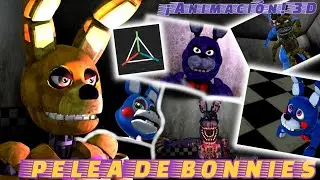 PELEA DE BONNIES ANIMACIÓN PRISMA 3D | The King Galaxy