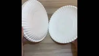 Birthday Party Paper Plate 10pcs Disposable Round Paper Plate 生日派对圆形纸碟 Pinggan Kertas Pakai Buang