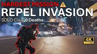 HARDEST MISSION SOLO CLEAR &ndash; No Deaths | Helldivers 2 Repel Illuminate Invasion