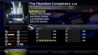 The Obsidian Conspiracy by Nevermore 100% Guitar FC