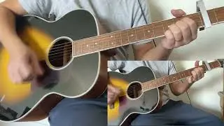 Oasis - Wonderwall (acoustic (album) guitar cover)