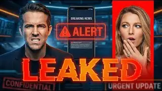 Leaked Texts Send Ryan Reynolds & Blake Lively Into FULL PANIC Mode