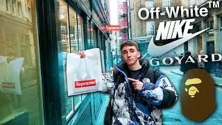 COMPRANDO EN SUPREME, BAPE, REVENGE X STORM.. | VLOG LONDRES [bycalitos]