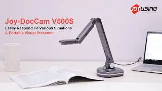 「Joy DocCam V500s」Visual Presenter - High Definition Image and Smooth Video Recording