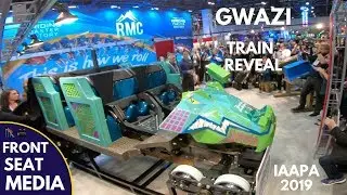 Iron Gwazi Train Reveal at 2019 IAAPA - New RMC Coaster - Busch Gardens Tampa Bay 2020