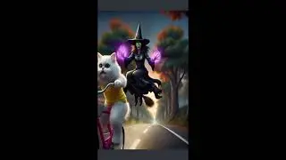 cute cats | The Cats and the Evil Witch