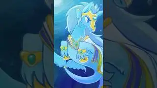 drawing a royal peophin neopet 🐬