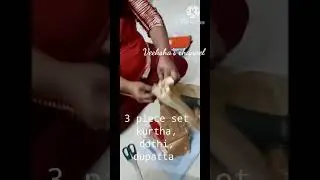 Ajio unboxing product| baby boys | ethnic wear| 3 piece set| under 670/-| 👌quality and comfortable