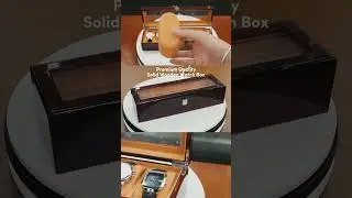 Premium Quality Solid Wooden Watch Storage Box