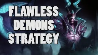 FLAWLESS Demons For 20 Rounds - Dota Underlords Gameplay & Strategy Guide