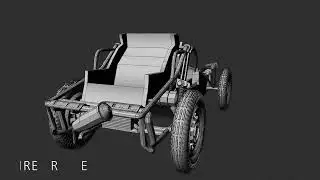BUGGY CAR 3D MODELING/TEXTURING/LIGHTING/RENDERING BY KUMARESH GTIA