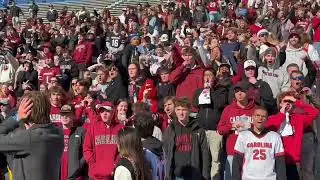 Clemson's Walk of Champions at South Carolina student section look (pt. 2)