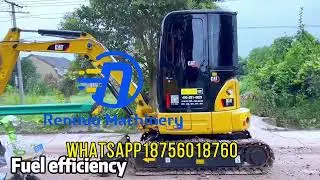 Brand new CAT303.5E has arrived, an exquisite second-hand excavator.