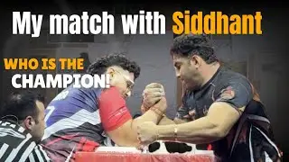 My thoughts on the match with Siddhant! 