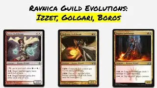 Ravnica Guild Evolutions: Izzet, Golgari, Boros | Magic: The Gathering