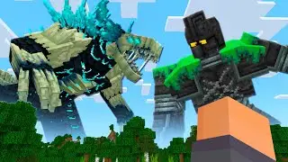 ENCONTREI O NOVO WARDENZILLA KAIJU NO MINECRAFT