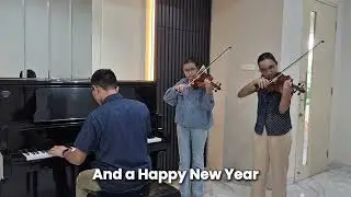 We Wish You A Merry Christmas and a Happy New Year ~ Violin Cover