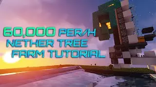 Simple Nether Tree Farm v1 Tutorial