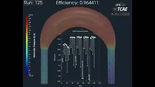 💨 TCAE Simulation: Parametric Pipe Optimization to Reduce Pressure Loss | CFD Automation Demo