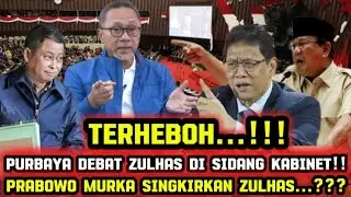 TERHEBOH ‼️ Prabowo singkirkan zulhas!! Purbaya debat zulhas di sidang kabinet